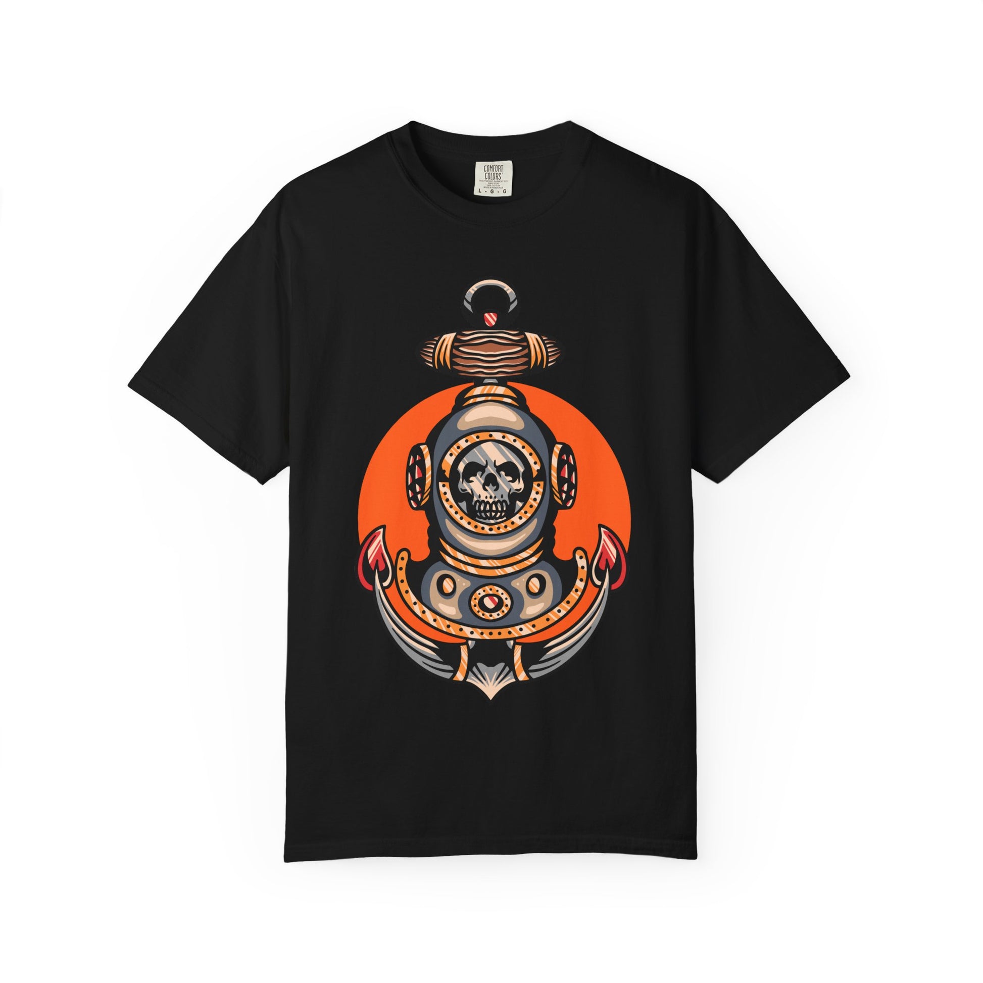 Vintage-Inspired Graphic Tee with Skull Design, Unisex Streetwear, Casual Outfit, Gift for Him/Her, Halloween Clothing, Everyday Wear
