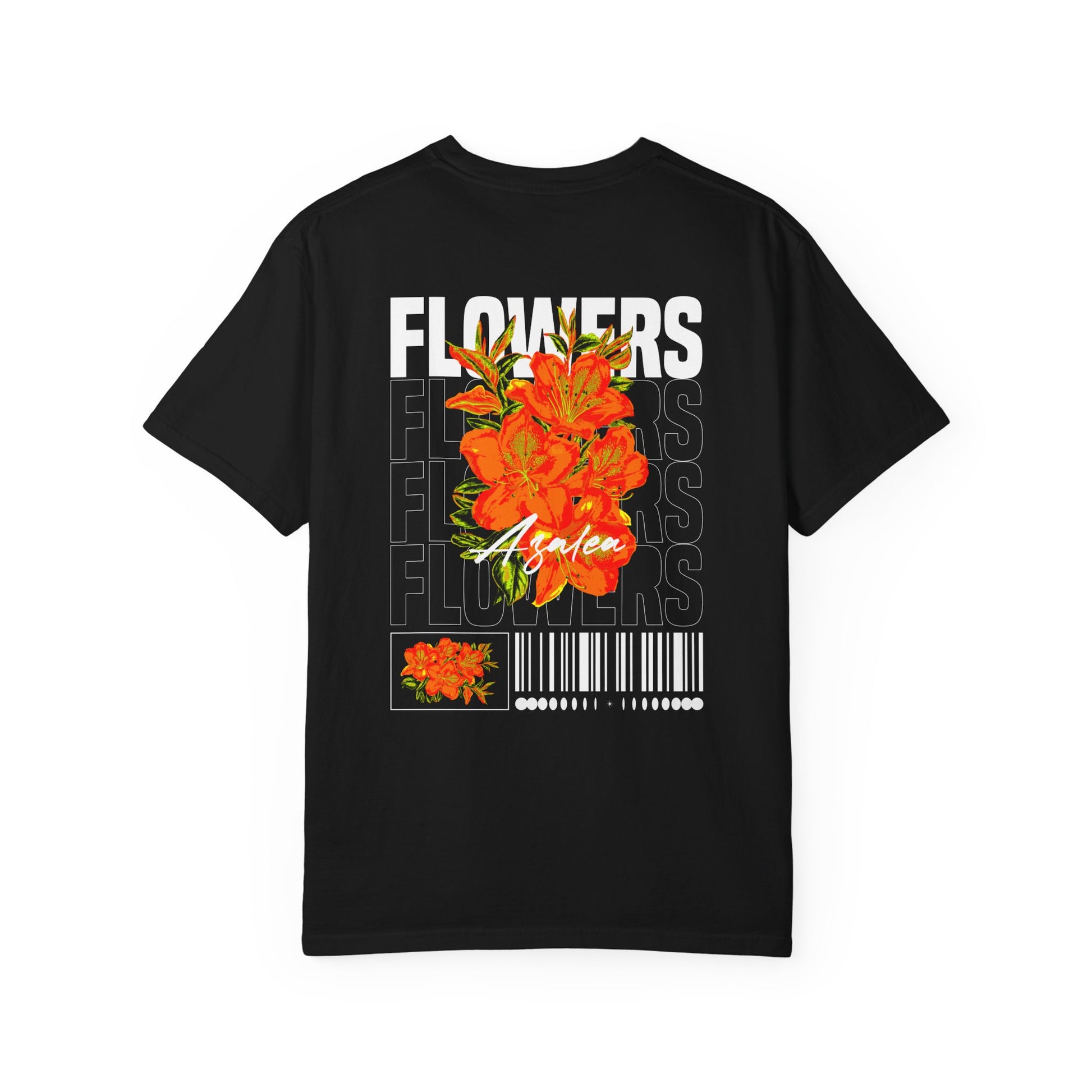 Vibrant Floral Tee - Unisex Garment-Dyed T-shirt, Casual Summer Wear, Gift for Nature Lovers, Trendy Graphic Shirt, Everyday Comfort