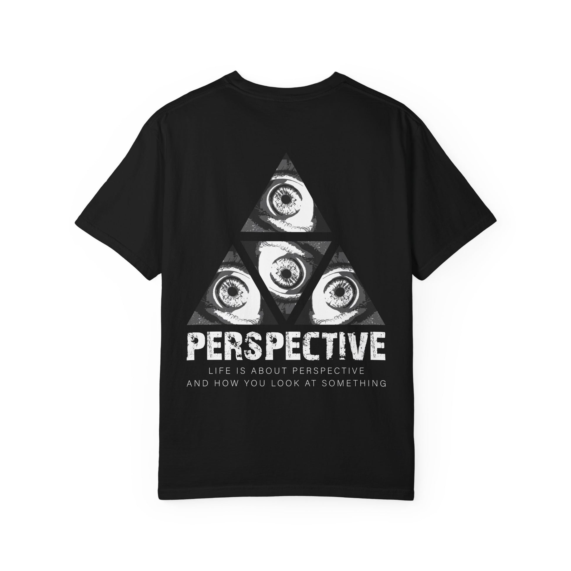 Perspective Graphic Unisex T-Shirt, Motivational Tee, Casual Wear, Gift for Friends, Unique Art Shirt, Everyday Comfort