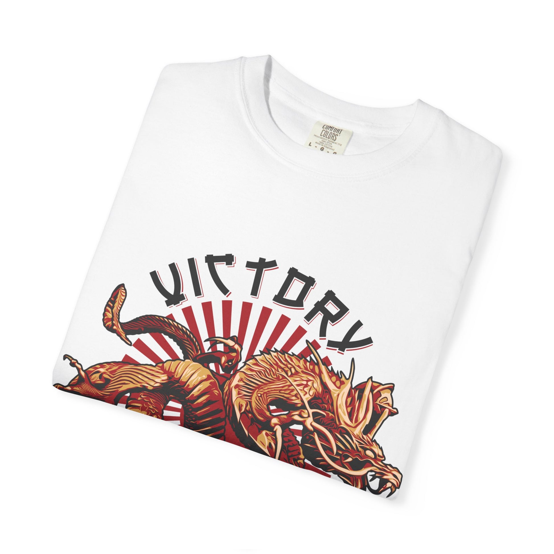 Victory or Death Dragon T-shirt, Unisex Graphic Tee, Dragon Art Shirt, Gift for Gamers, Fantasy Apparel, Casual Wear