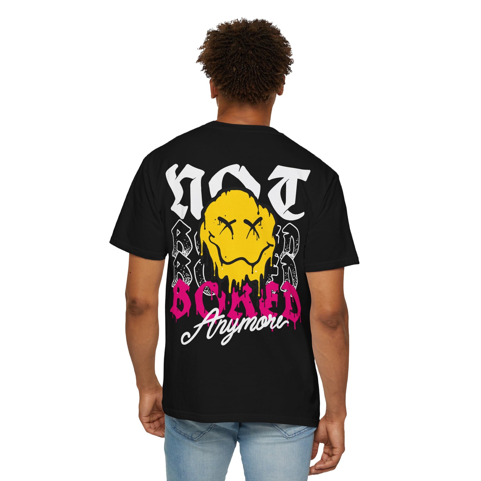 Graphic Unisex Garment-Dyed T-Shirt, Trendy Streetwear Tee, Colorful Casual Top, Gift for Music Lovers, Birthday Present, Unique Fashion