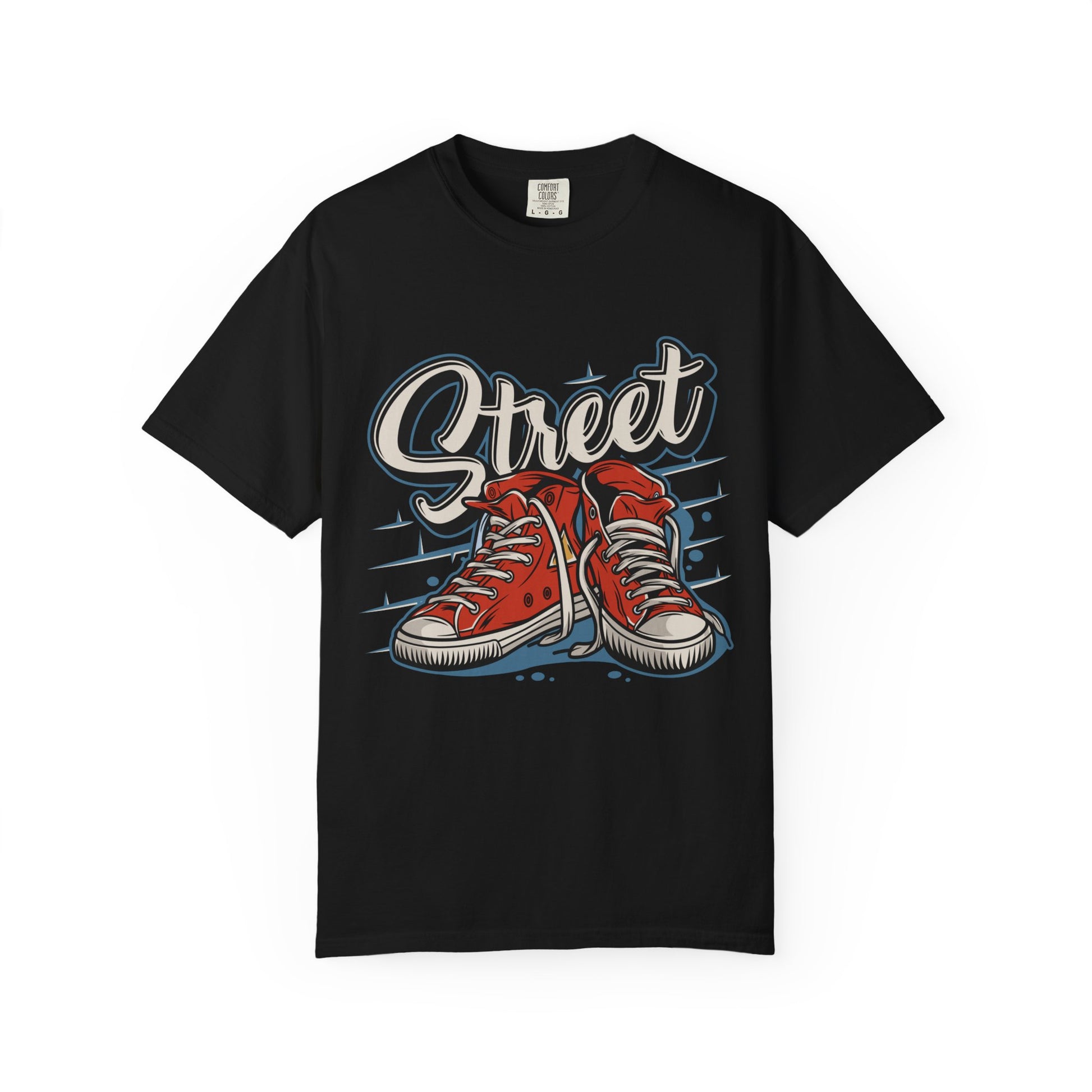 Street Style Vintage T-Shirt, Cool Graphic Tee, Urban Fashion, Gift for Sneakerheads, Casual Wear, Streetwear Style