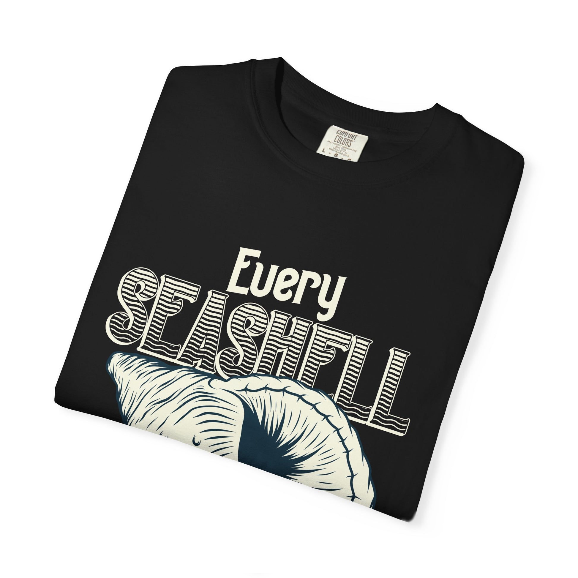 Seashell Story Unisex T-shirt, Ocean Lover Gift, Beach Vibes, Boho Style Tee, Nautical Apparel, Summer Wardrobe Essential