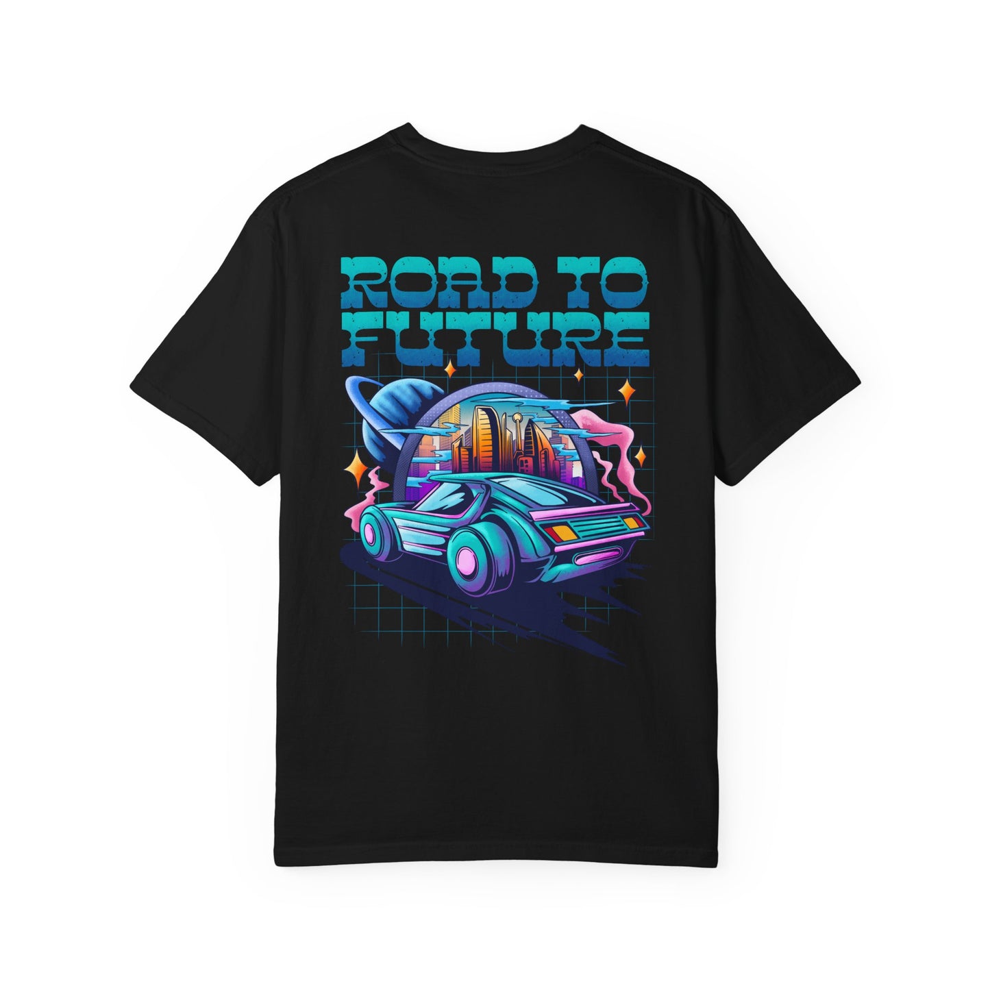 Retro Futuristic T-Shirt, Graphic Tee, Unisex Apparel, Gift for Tech Lovers, Casual Wear, Summer Wardrobe