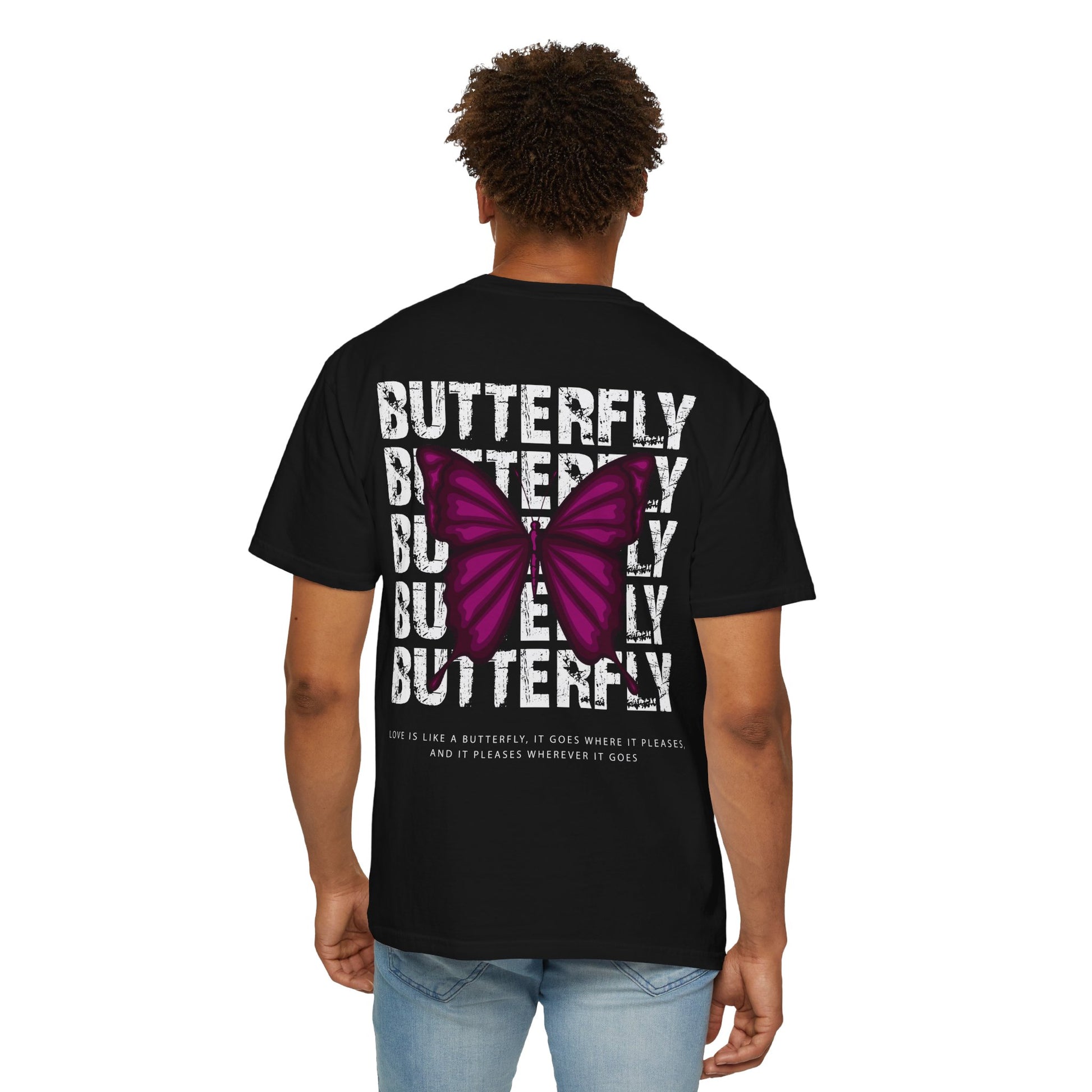 Butterfly Vibes Unisex T-Shirt - Nature Lover Gift, Summer Essential, Trendy Outfit, Casual Wear, Self-Care Inspiration