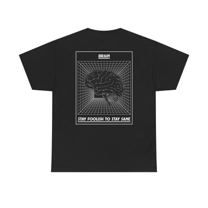 Brain-Inspired Unisex Heavy Cotton Tee - Stay Foolish to Stay Sane T-Shirt, Casual Wear, Statement Tee, Gift for Students, Unique [...]