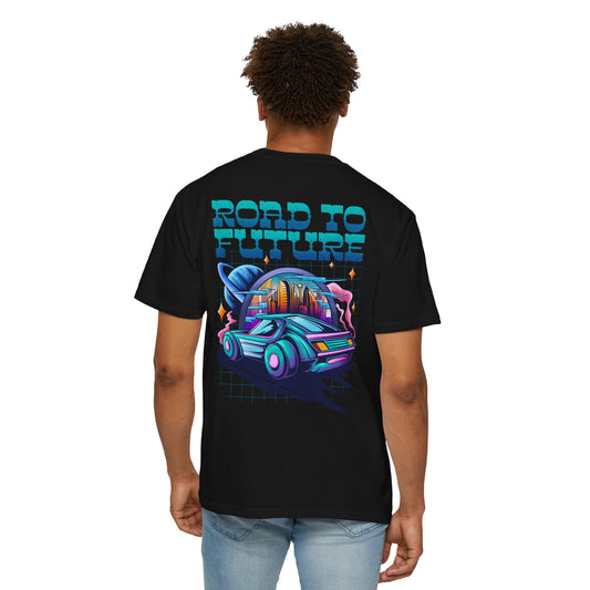 Retro Futuristic T-Shirt, Graphic Tee, Unisex Apparel, Gift for Tech Lovers, Casual Wear, Summer Wardrobe