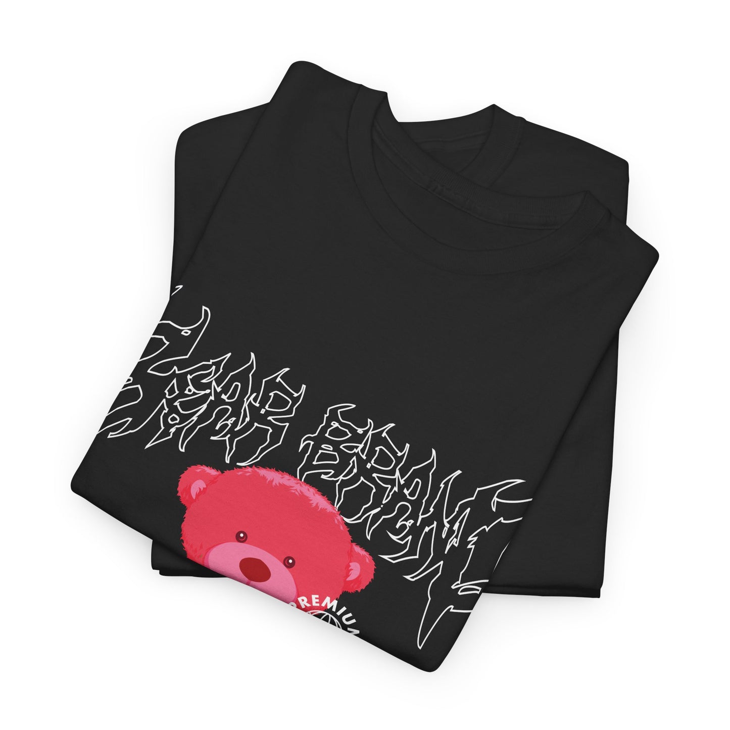 Trendy Graphic Tee with Retro Bear Design, Casual Streetwear, Unisex Fashion, Gift for Friends, Cool Gift Idea