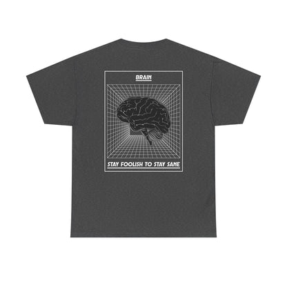 Brain-Inspired Unisex Heavy Cotton Tee - Stay Foolish to Stay Sane T-Shirt, Casual Wear, Statement Tee, Gift for Students, Unique [...]