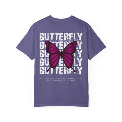 Butterfly Vibes Unisex T-Shirt - Nature Lover Gift, Summer Essential, Trendy Outfit, Casual Wear, Self-Care Inspiration