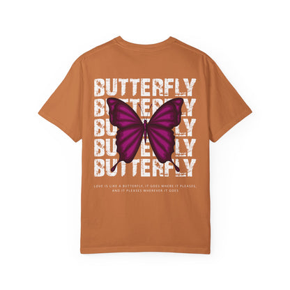 Butterfly Vibes Unisex T-Shirt - Nature Lover Gift, Summer Essential, Trendy Outfit, Casual Wear, Self-Care Inspiration