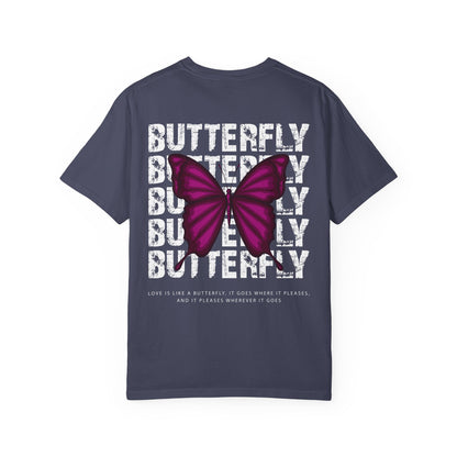 Butterfly Vibes Unisex T-Shirt - Nature Lover Gift, Summer Essential, Trendy Outfit, Casual Wear, Self-Care Inspiration