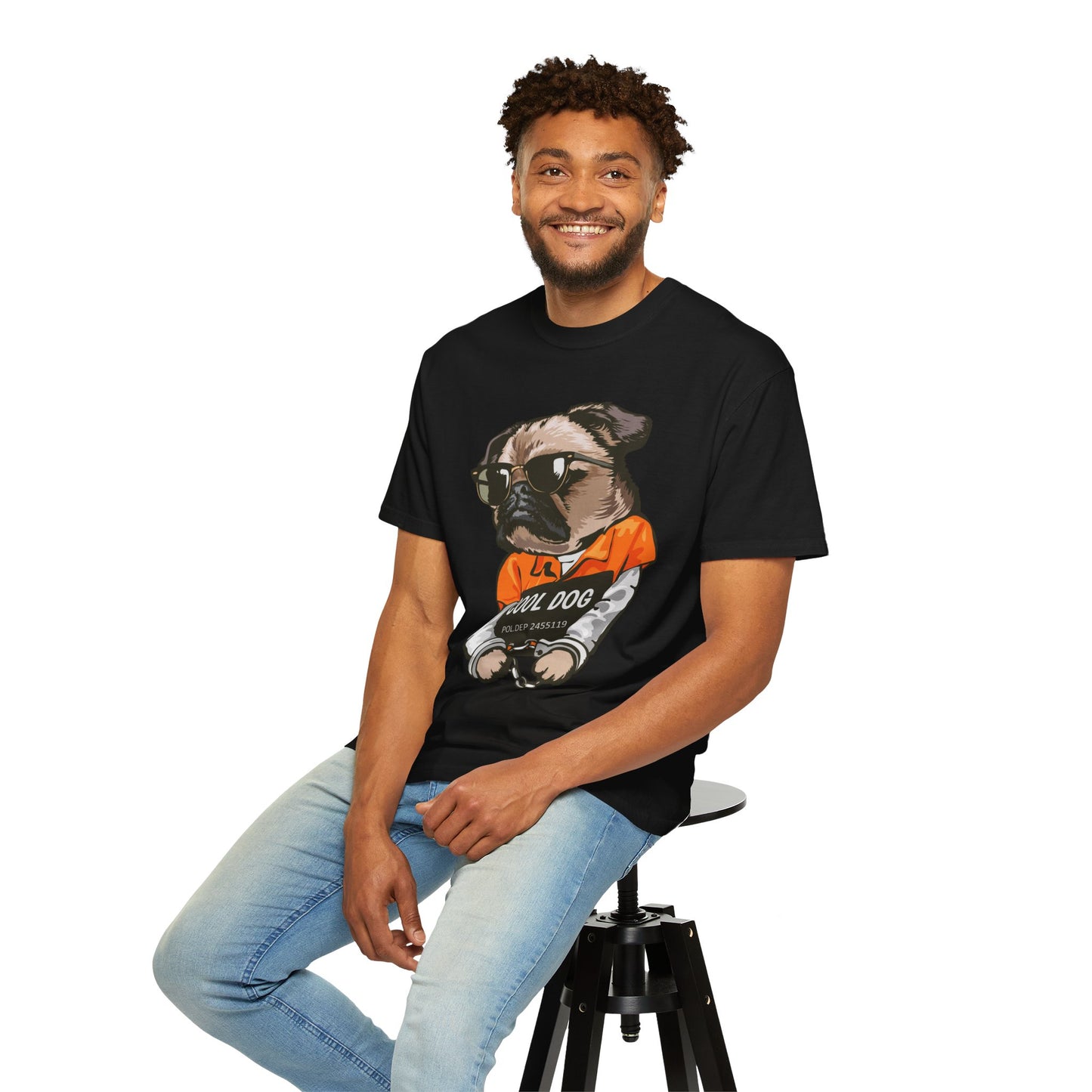 Cool Dog Unisex T-Shirt, Funny Pet Lover Gift, Casual Tee for Dog Owners, Graphic Tee, Animal Lovers Apparel
