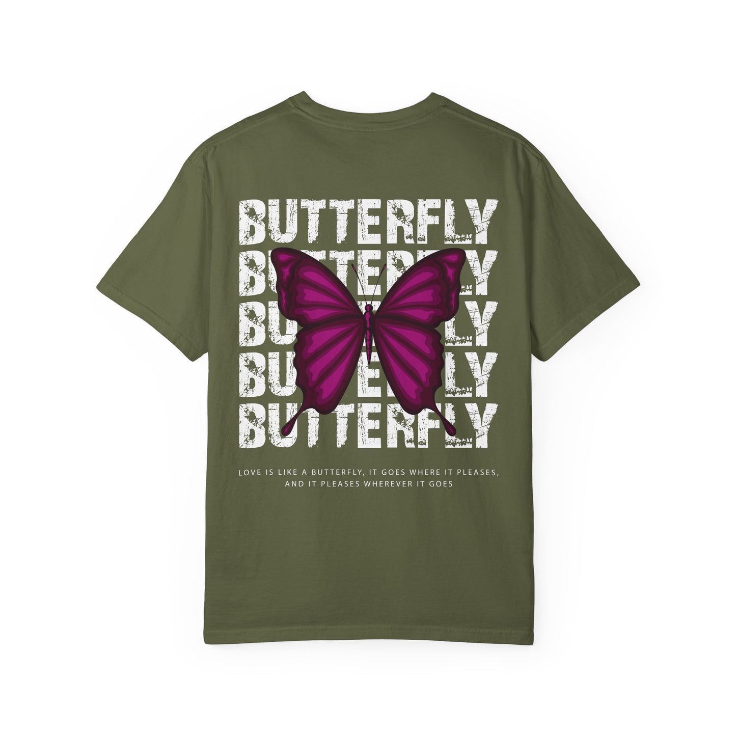 Butterfly Vibes Unisex T-Shirt - Nature Lover Gift, Summer Essential, Trendy Outfit, Casual Wear, Self-Care Inspiration
