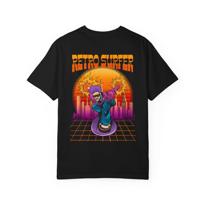 Retro Surfer Unisex T-Shirt, Vintage Beachwear, Graphic Tee, Surfing Apparel, Fun Summer Style, Perfect Gift for Surfers