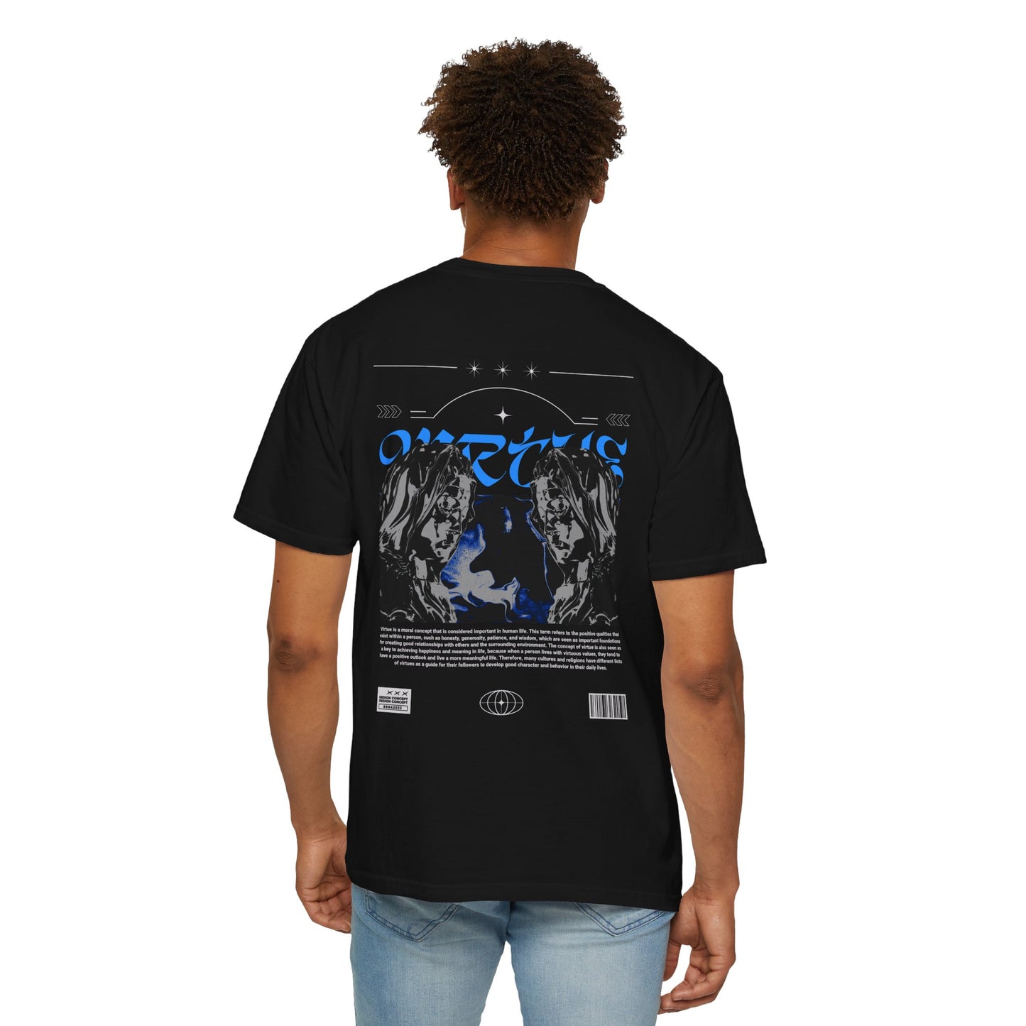 Artistic Unisex T-Shirt with Bold Graphic Design, Casual Wear, Gift for Artists, Trendy Streetwear, Unique Graphic Tee