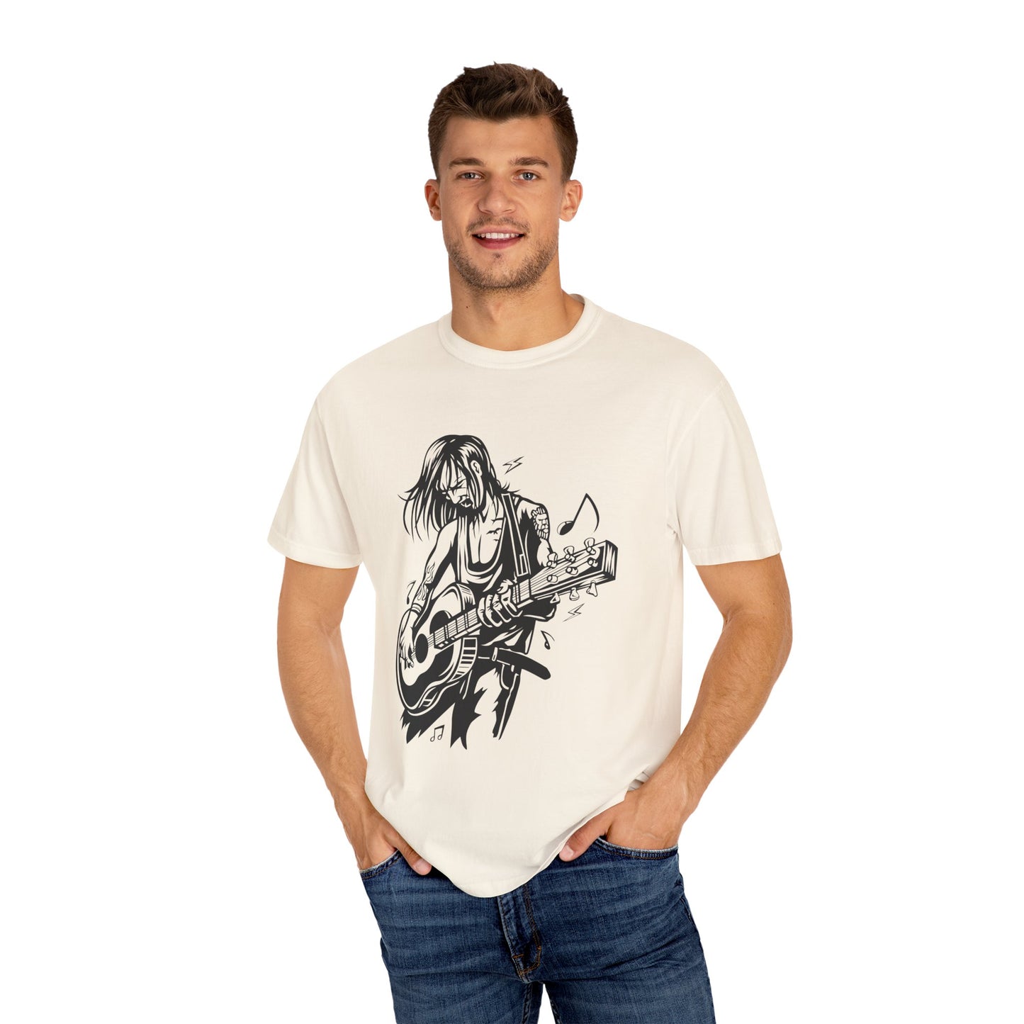 Rock n' Roll Vintage T-Shirt, Music Lover Gift, Unisex Band Tee, Grunge Fashion, Concert Clothes, Festival Attire