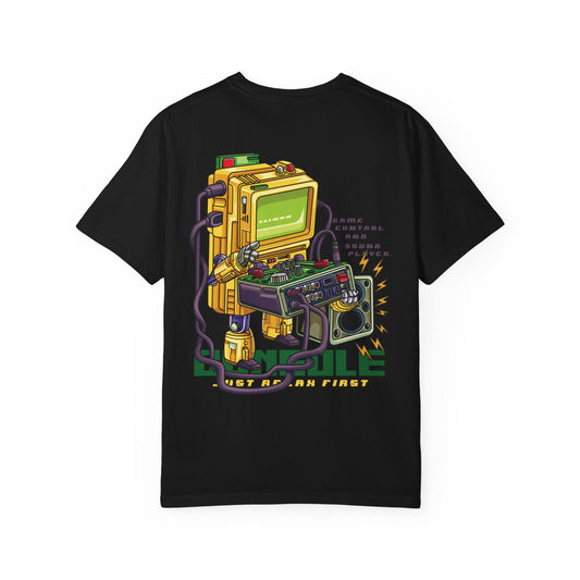 Retro Gamer Garment-Dyed T-Shirt | Unisex Video Game Tee, Casual Shirt, Gamer Gift, Nostalgic Clothing, Gaming Apparel, Geeky Style