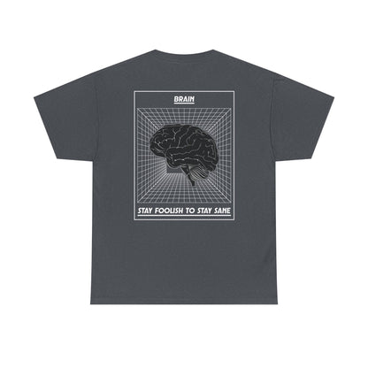 Brain-Inspired Unisex Heavy Cotton Tee - Stay Foolish to Stay Sane T-Shirt, Casual Wear, Statement Tee, Gift for Students, Unique [...]