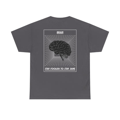 Brain-Inspired Unisex Heavy Cotton Tee - Stay Foolish to Stay Sane T-Shirt, Casual Wear, Statement Tee, Gift for Students, Unique [...]