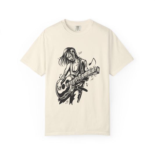 Rock n' Roll Vintage T-Shirt, Music Lover Gift, Unisex Band Tee, Grunge Fashion, Concert Clothes, Festival Attire