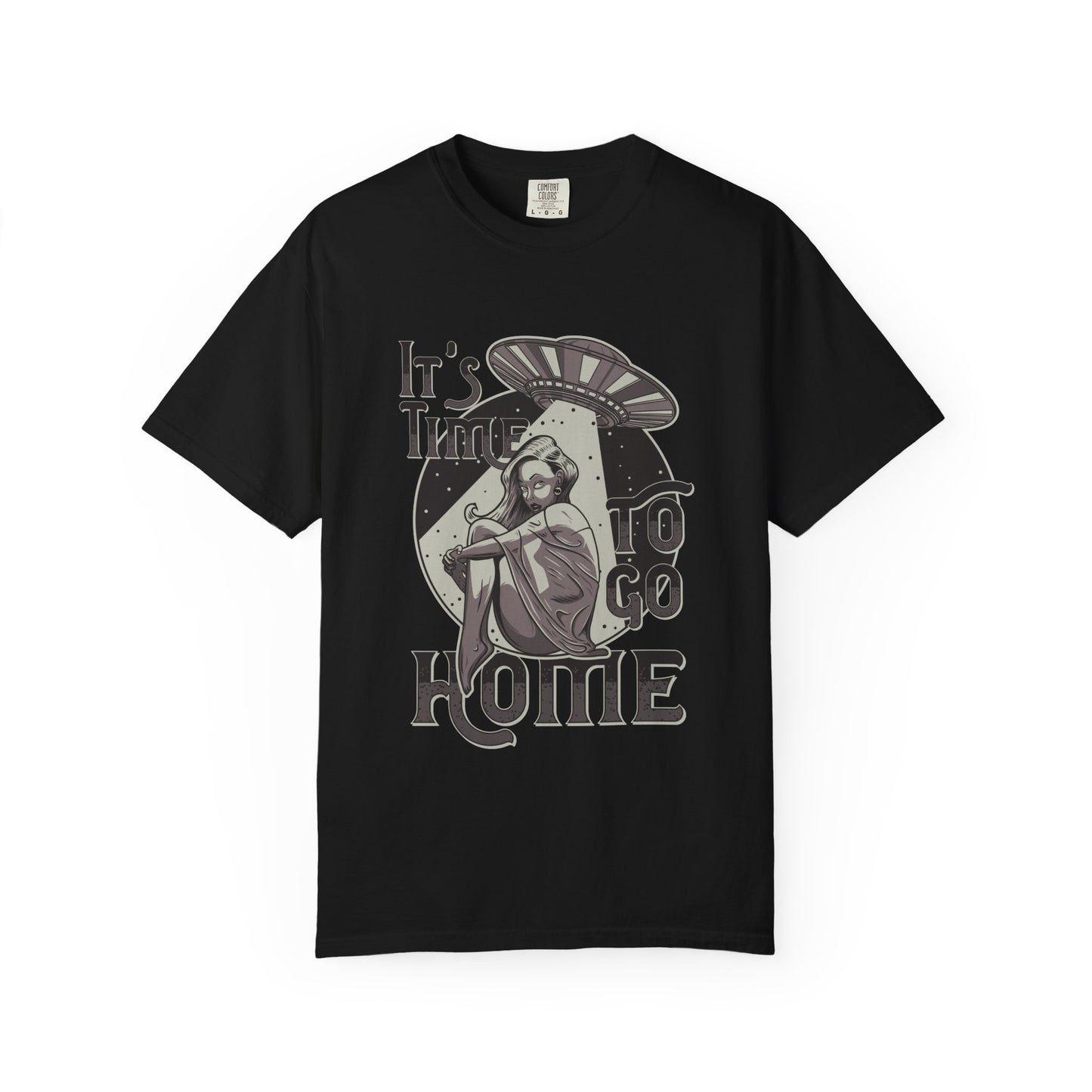 Retro Alien Graphic Unisex T-shirt - Cosmic Humor Tee, Space Lover Gift, Unisex Apparel, Sci-Fi Shirt, Casual Wear