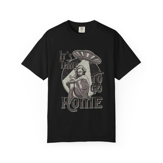 Retro Alien Graphic Unisex T-shirt - Cosmic Humor Tee, Space Lover Gift, Unisex Apparel, Sci-Fi Shirt, Casual Wear