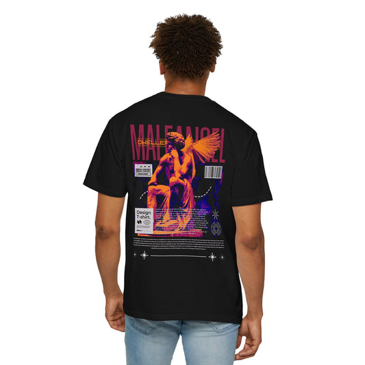 Vibrant Graphic T-Shirt with Vintage Angel Design, Unisex Casual Tee, Art-Inspired Apparel, Street Style, Gift for Art Lovers
