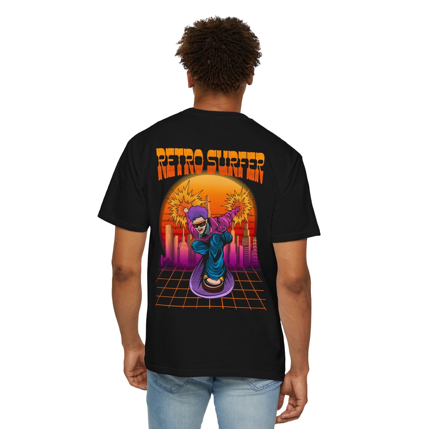 Retro Surfer Unisex T-Shirt, Vintage Beachwear, Graphic Tee, Surfing Apparel, Fun Summer Style, Perfect Gift for Surfers