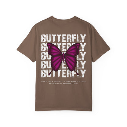 Butterfly Vibes Unisex T-Shirt - Nature Lover Gift, Summer Essential, Trendy Outfit, Casual Wear, Self-Care Inspiration